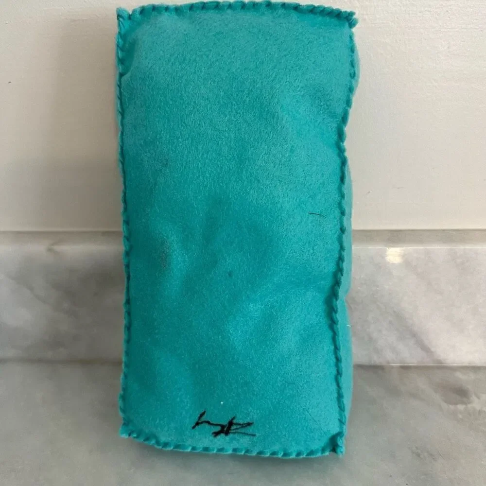 Extremely Rare Lucy Sparrow Felt Art Jonny Cat Litter Box Liner Pillow NWOT